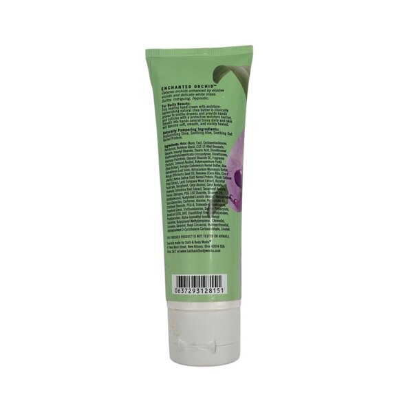 RARE Bath & Body Works Pleasures Enchanted Orchid Hand Cream 4 Oz Moisturizer - Picture 2 of 3